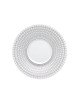 DEGRENNE Silver Crown Porcelain Saucer - 3 Sizes