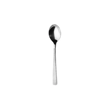 DEGRENNE Set of 6 Astrée Chiseled Mirror Dessert Spoons