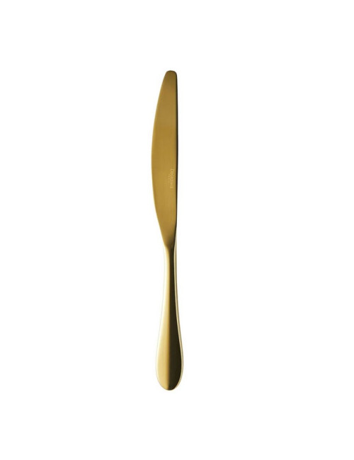 DEGRENNE Set of 6 Onde Gold Table Knives