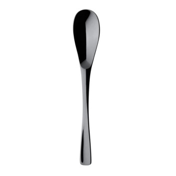 DEGRENNE Set of 6 XY Black Mirror Teaspoons