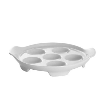DEGRENNE Newcook Modulo Porcelain Snail Dish
