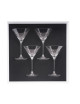DEGRENNE Set of 4 Newport Twist 21cl Martini Glasses