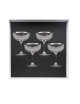 DEGRENNE Set of 4 Newport Twist 28cl Cocktail/Ice Cream Glasses