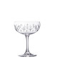 DEGRENNE Set of 4 Newport Twist 28cl Cocktail/Ice Cream Glasses