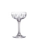 DEGRENNE Set of 6 Newport Twist 7.5cl liqueur glasses