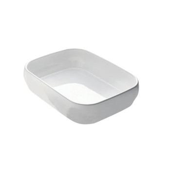 DEGRENNE Bahia Moonstone Oven Dish, 22.8 x 16.2 cm, Porcelain