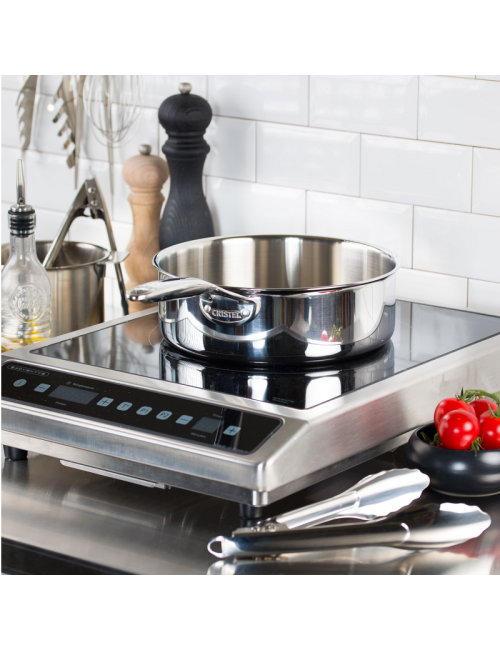 CRISTEL Castel Pro Stainless Steel Sauté Pan - 2 Sizes