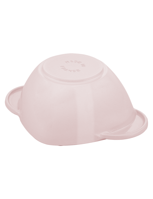 STAUB Sorbet Rose Cast Iron Heart-Shaped Cocotte 20cm