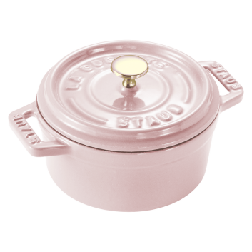 STAUB Sorbet Pink Mini Cocotte 10cm Cast Iron