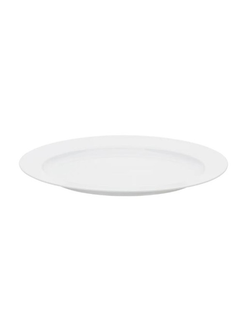 DEGRENNE Second Choice Eclipse White Oval Platter 36.5x26.5cm Porcelain