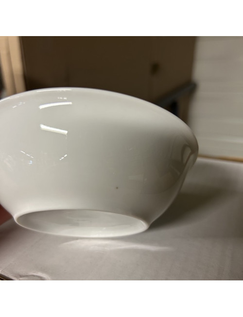 DEGRENNE Second Choice Set of 6 Eclipse White Porcelain Bowls