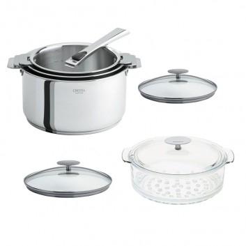 Cristel Casteline Steam Cooking Set