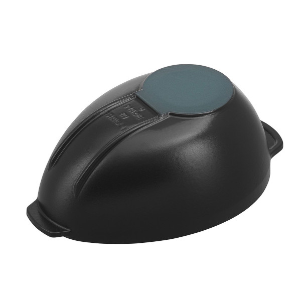 Cocotte Moulière black mat Staub 28cm