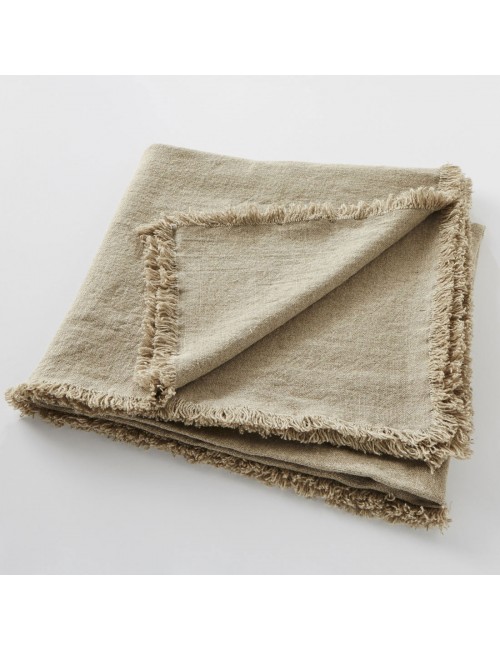 Colorado Charvet bedspread 100% linen - 2 colors