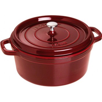 STAUB 28cm Cast Iron Cocotte - 7 Colors
